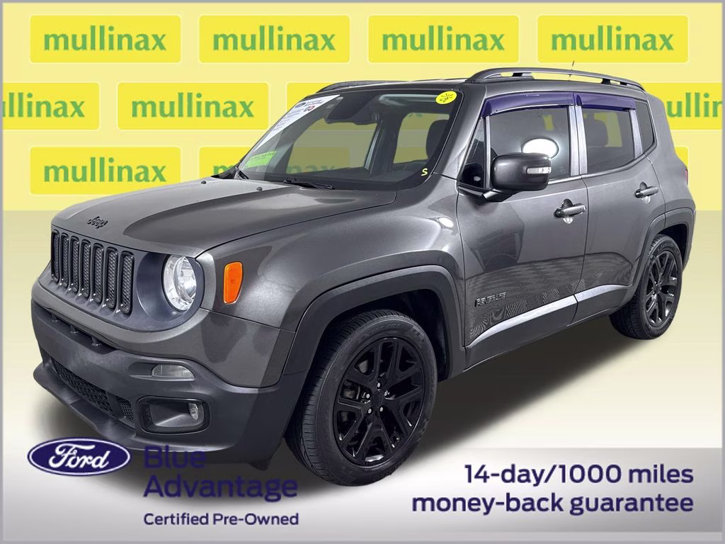 2018 Granite Crystal Metallic Clearcoat Jeep Renegade Latitude FWD SUV
