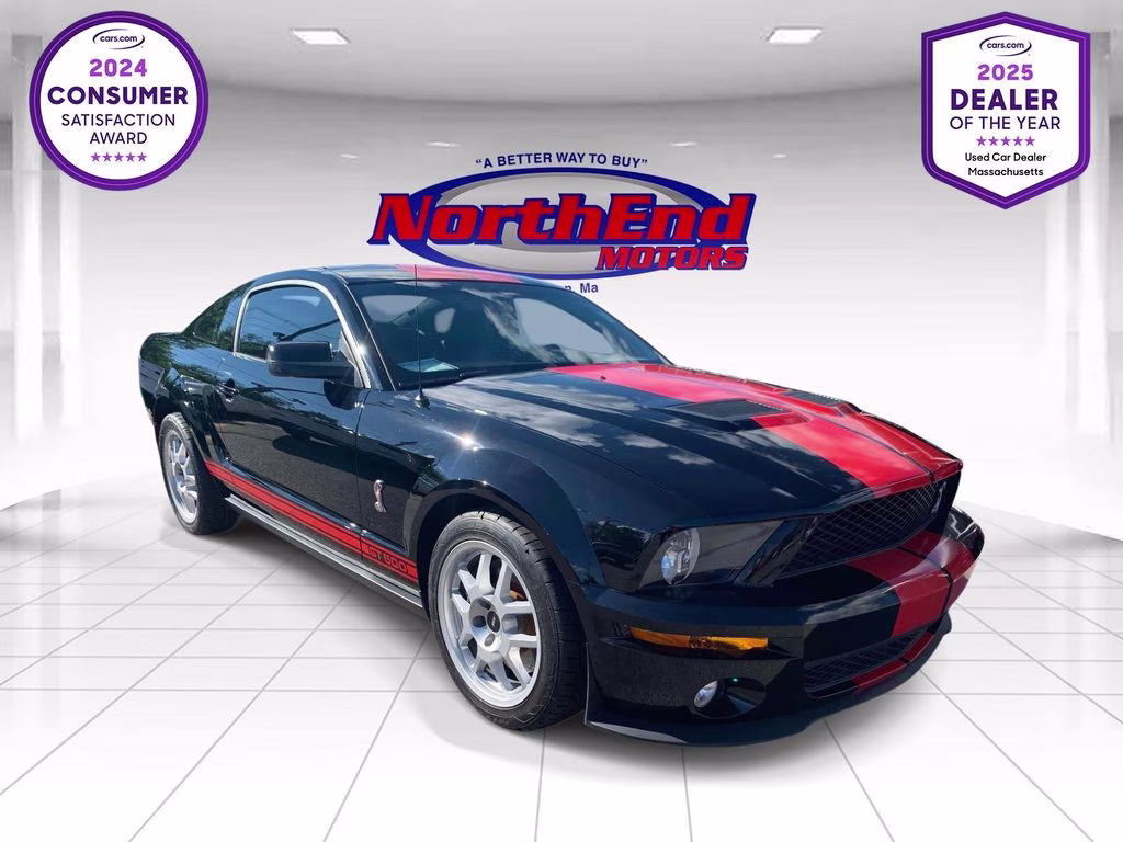 2009 Black Ford Mustang Shelby GT500 RWD Coupe