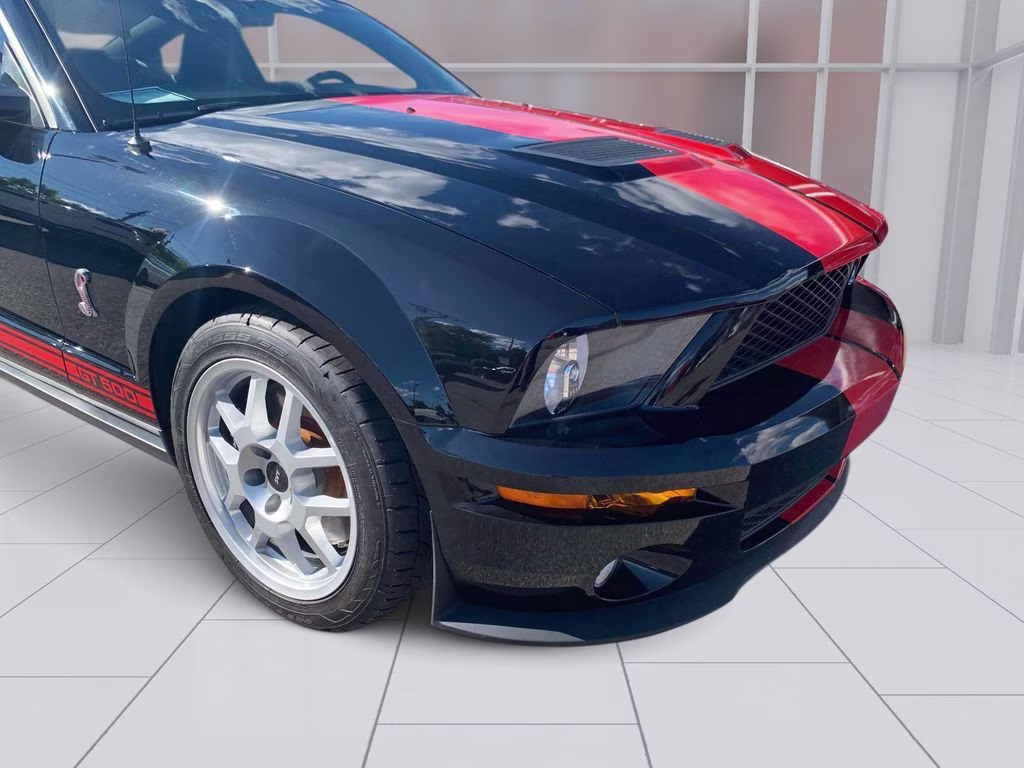 2009 Black Ford Mustang Shelby GT500 RWD Coupe