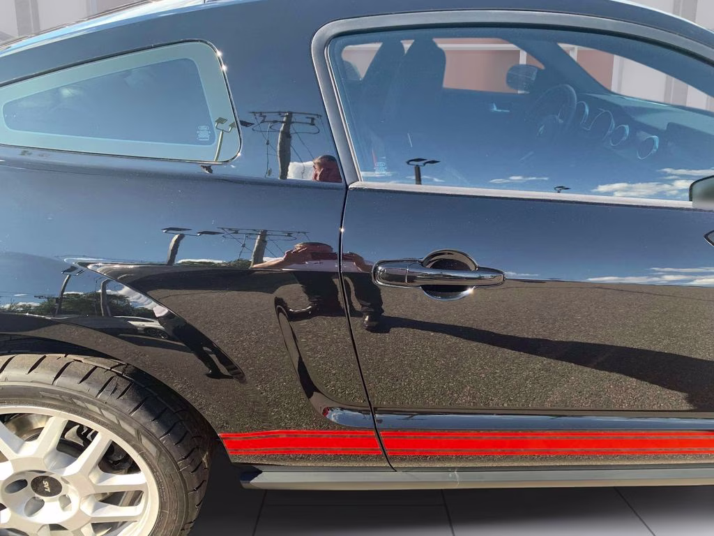 2009 Black Ford Mustang Shelby GT500 RWD Coupe