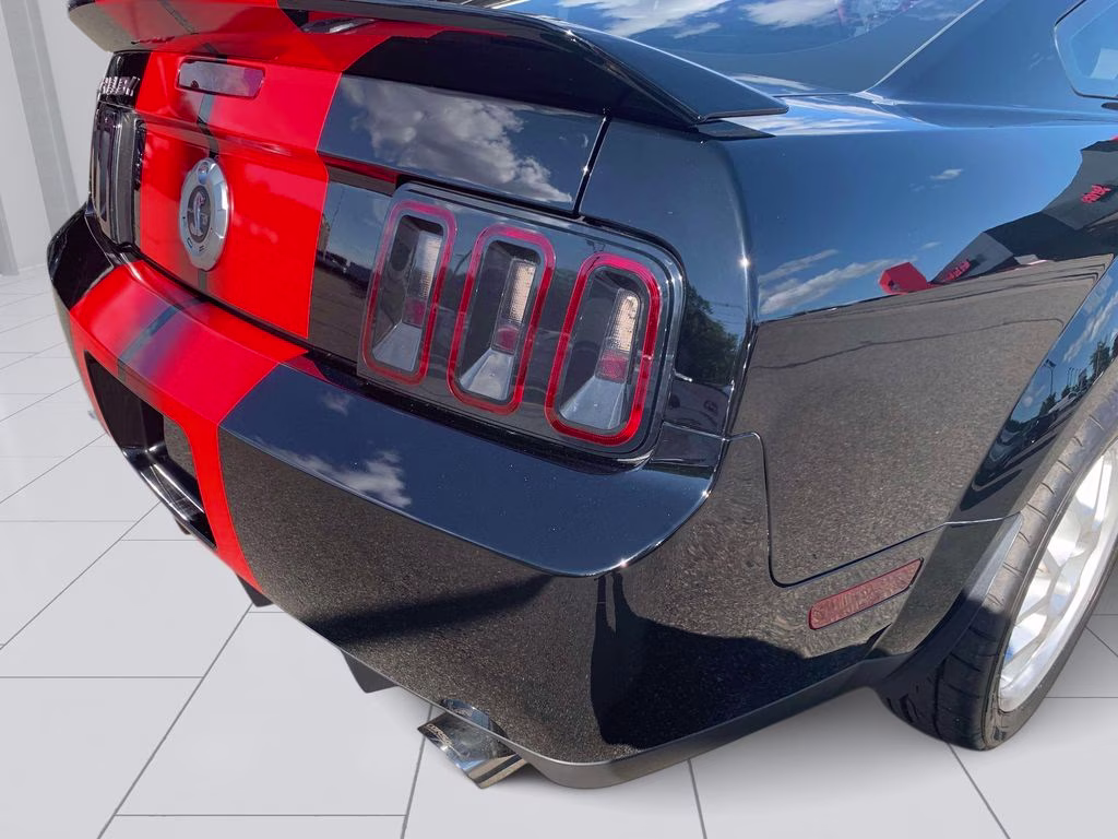 2009 Black Ford Mustang Shelby GT500 RWD Coupe