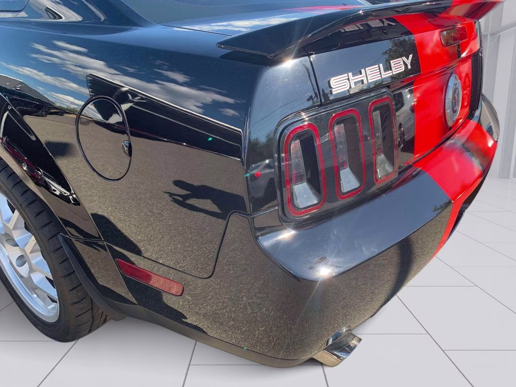 2009 Black Ford Mustang Shelby GT500 RWD Coupe
