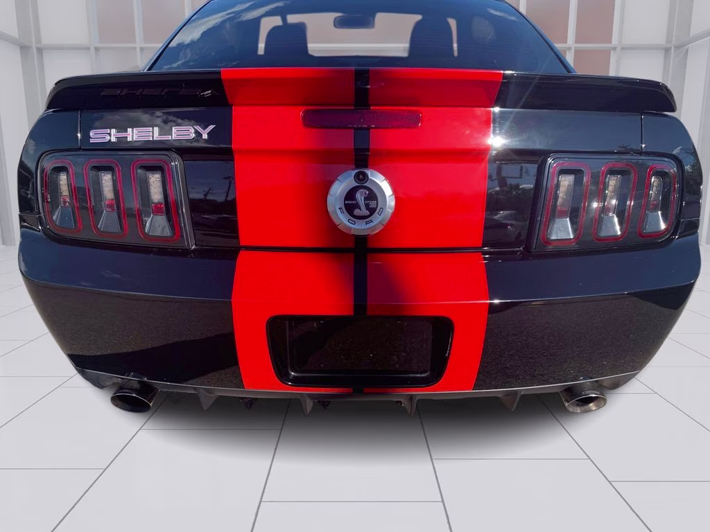 2009 Black Ford Mustang Shelby GT500 RWD Coupe
