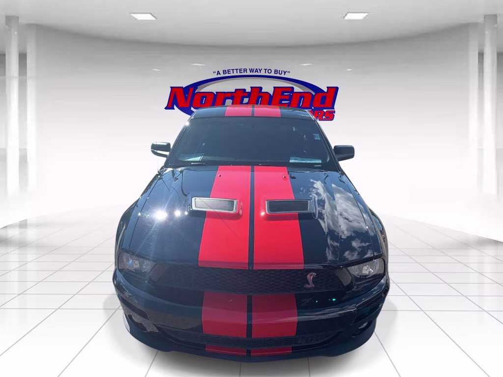 2009 Black Ford Mustang Shelby GT500 RWD Coupe