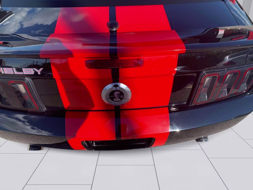 2009 Black Ford Mustang Shelby GT500 RWD Coupe