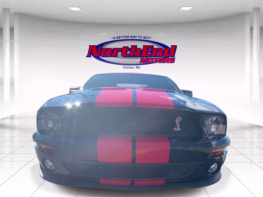 2009 Black Ford Mustang Shelby GT500 RWD Coupe