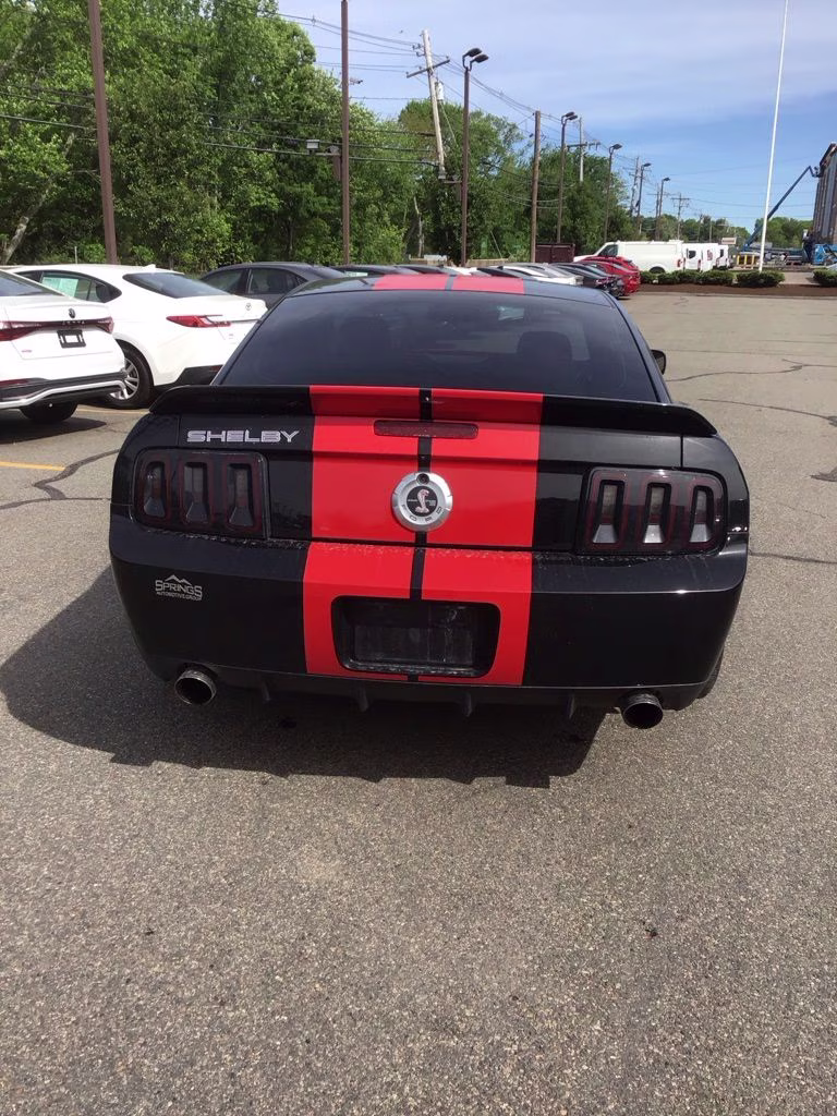 2009 Black Ford Mustang Shelby GT500 RWD Coupe