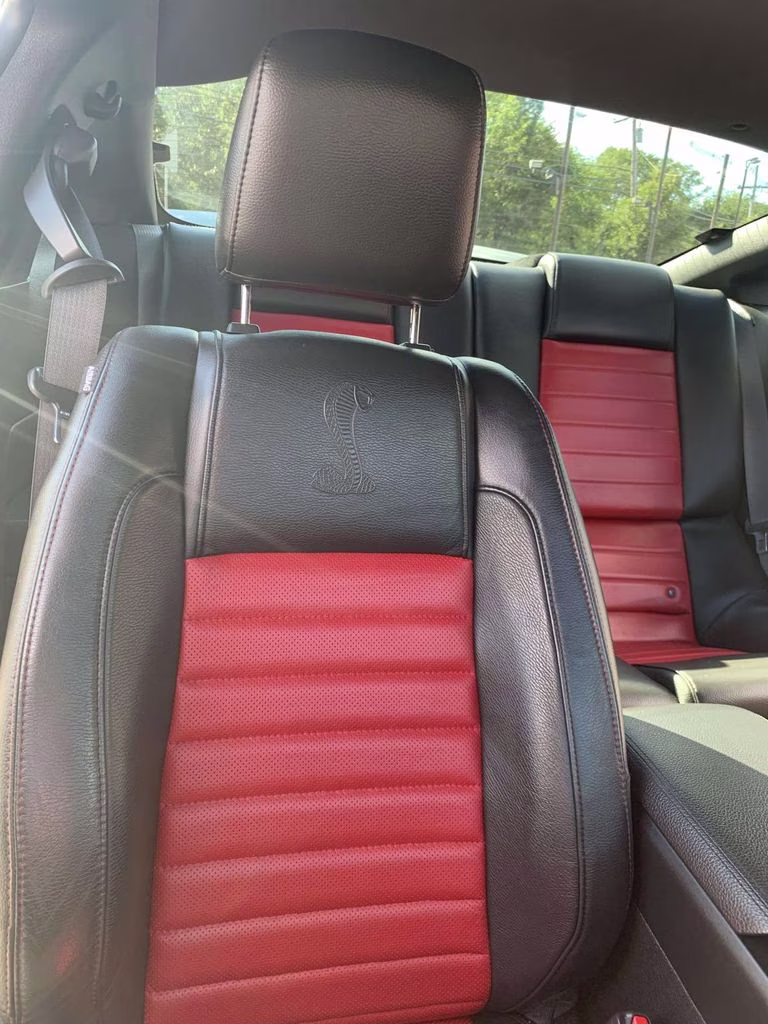 2009 Black Ford Mustang Shelby GT500 RWD Coupe
