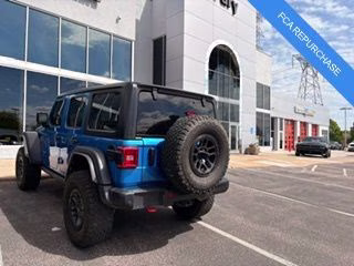 2023 Hydro Blue Pearl Coat Jeep Wrangler Rubicon 4X4 SUV