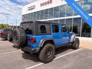 2023 Hydro Blue Pearl Coat Jeep Wrangler Rubicon 4X4 SUV