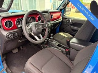 2023 Hydro Blue Pearl Coat Jeep Wrangler Rubicon 4X4 SUV
