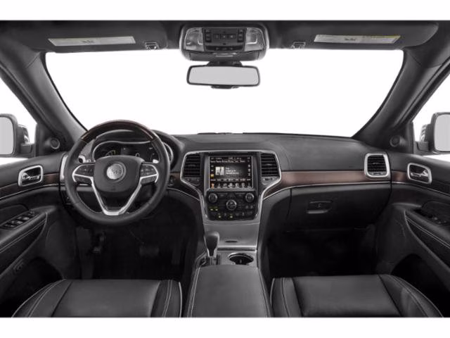 2015 Brilliant Black Crystal Pearlcoat Jeep Grand Cherokee Overland RWD SUV