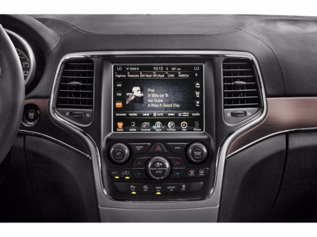2015 Brilliant Black Crystal Pearlcoat Jeep Grand Cherokee Overland RWD SUV