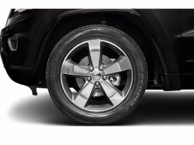 2015 Brilliant Black Crystal Pearlcoat Jeep Grand Cherokee Overland RWD SUV
