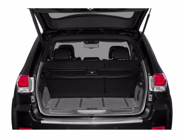 2015 Brilliant Black Crystal Pearlcoat Jeep Grand Cherokee Overland RWD SUV