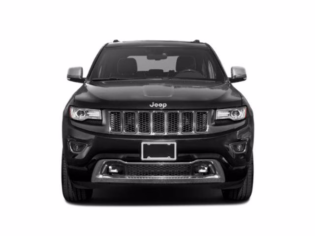 2015 Brilliant Black Crystal Pearlcoat Jeep Grand Cherokee Overland RWD SUV