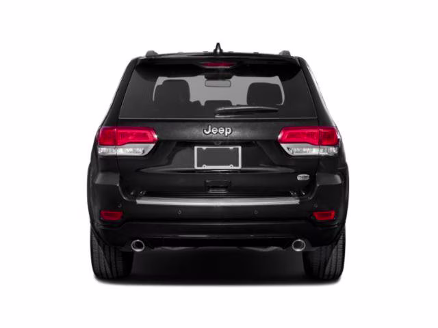 2015 Brilliant Black Crystal Pearlcoat Jeep Grand Cherokee Overland RWD SUV