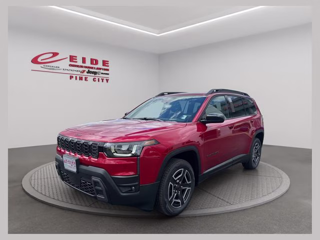 2026 Red Hot Pearlcoat Jeep Cherokee Laredo 4X4 SUV