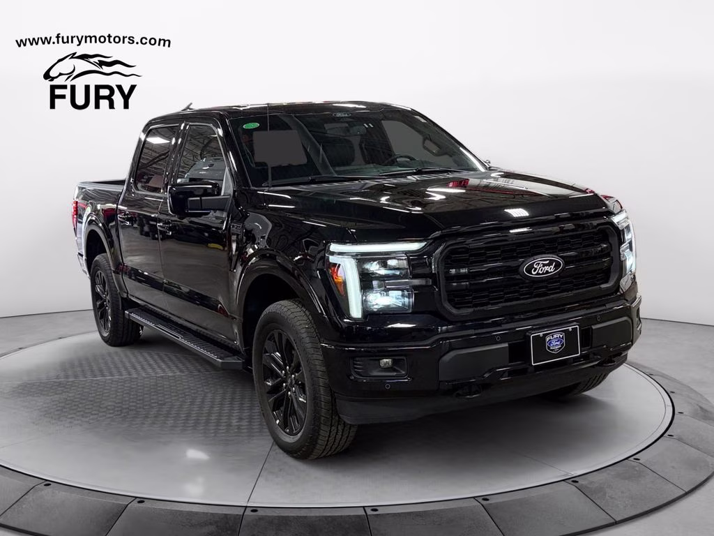 2025 Black Ford F-150 Lariat w/Black Appearance & Tow Haul Pkg 4X4 Truck