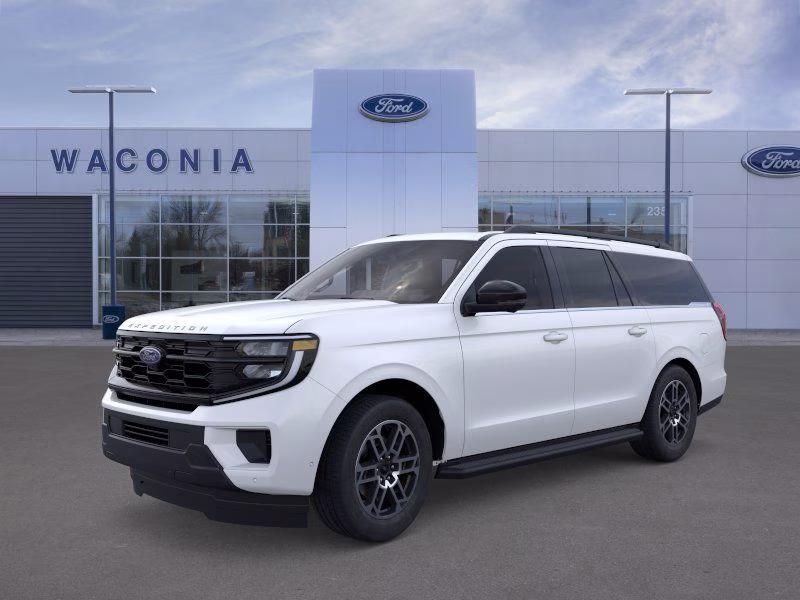 2026 Star White Metallic Tri-Coat Ford Expedition Max Active 4X4 SUV