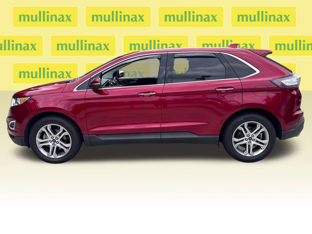 2017 Ruby Red Metallic Ford Edge Titanium FWD SUV