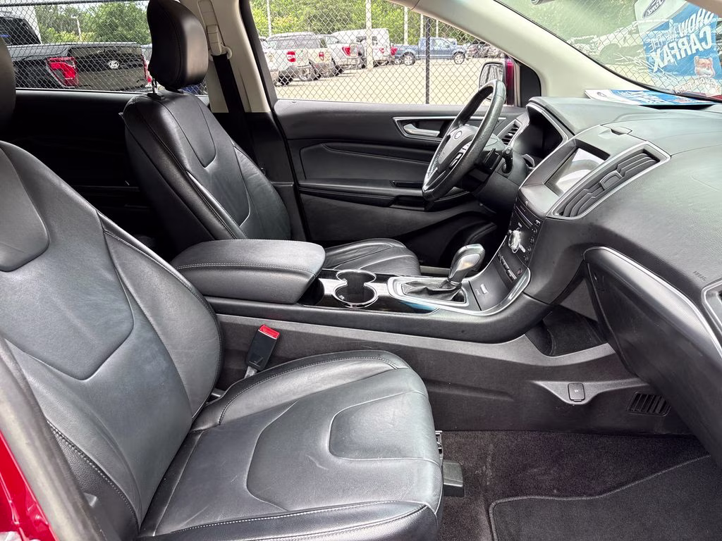 2017 Ruby Red Metallic Ford Edge Titanium FWD SUV
