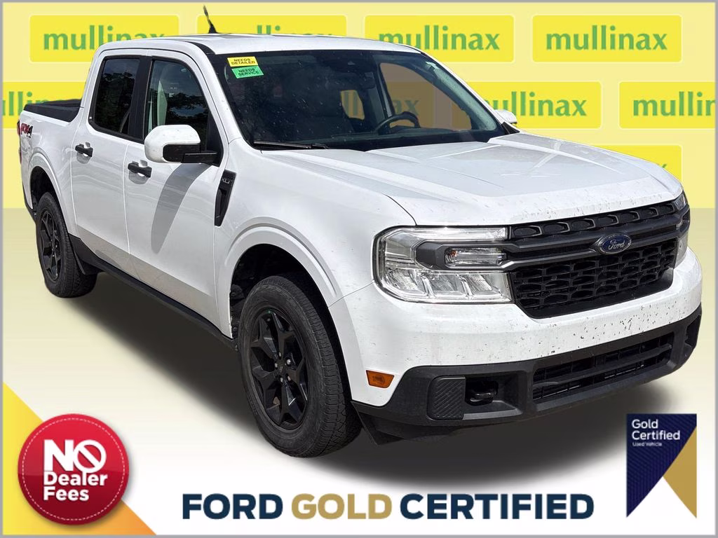 2023 Oxford White Ford Maverick XLT AWD Truck