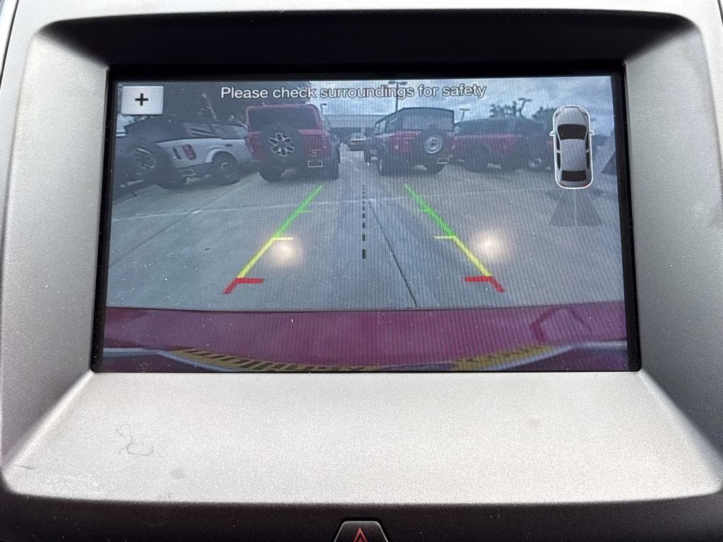 2017 Ruby Red Metallic Ford Edge Titanium FWD SUV