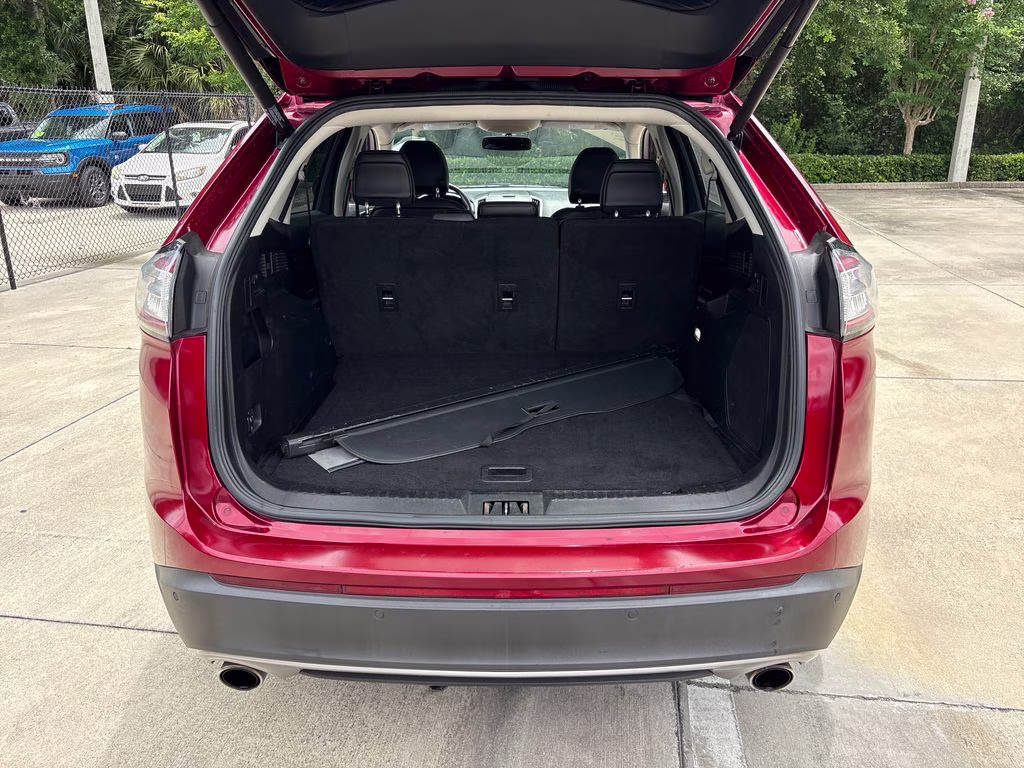 2017 Ruby Red Metallic Ford Edge Titanium FWD SUV