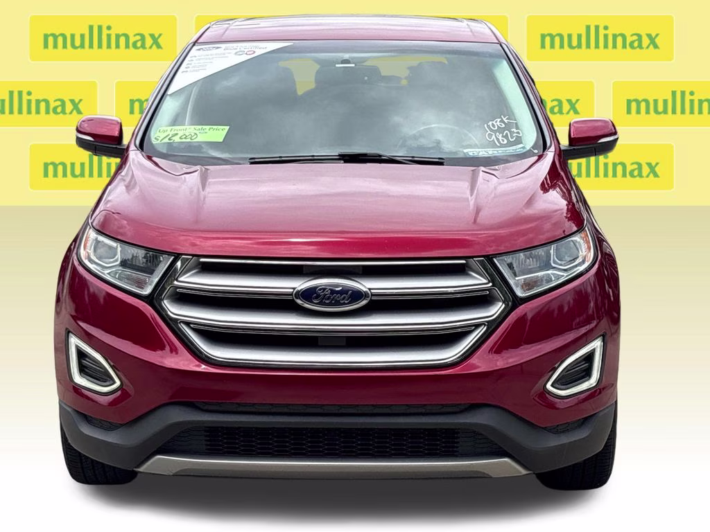 2017 Ruby Red Metallic Ford Edge Titanium FWD SUV