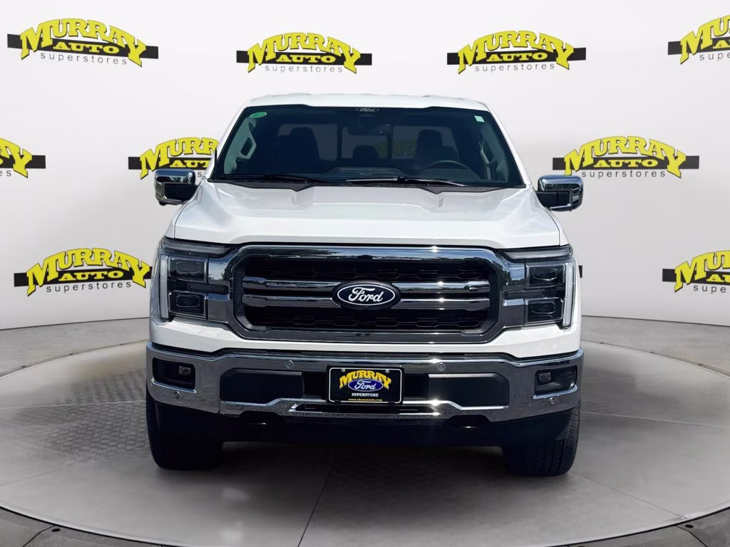 2025 White Metallic Ford F-150 Lariat 4X4 Truck