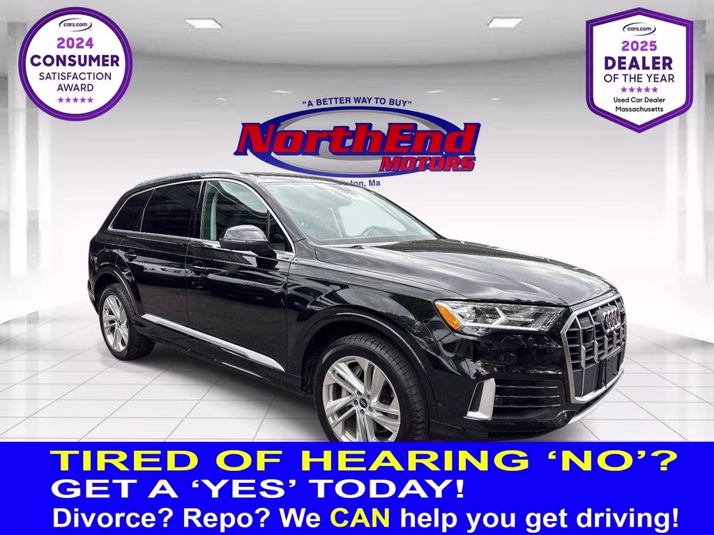 2022 Black Audi Q7 55 Premium Plus AWD SUV