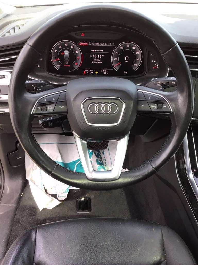 2022 Black Audi Q7 55 Premium Plus AWD SUV