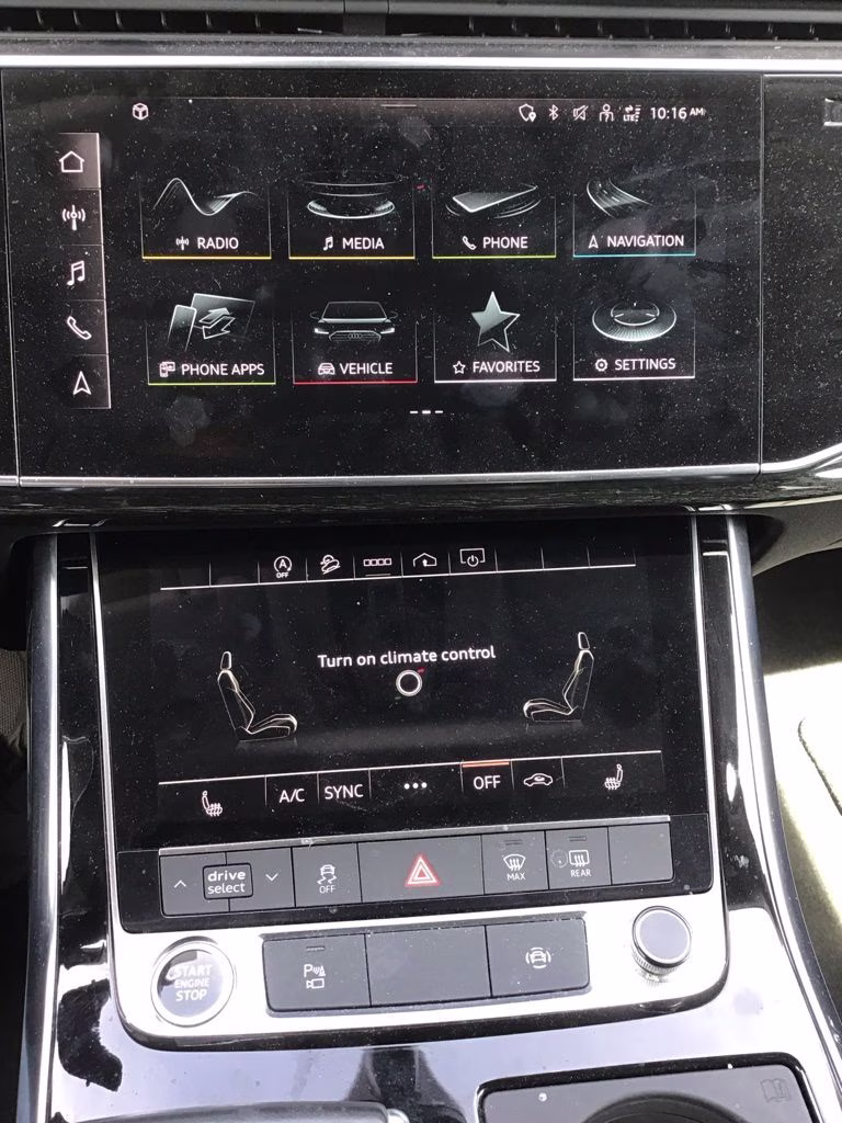 2022 Black Audi Q7 55 Premium Plus AWD SUV
