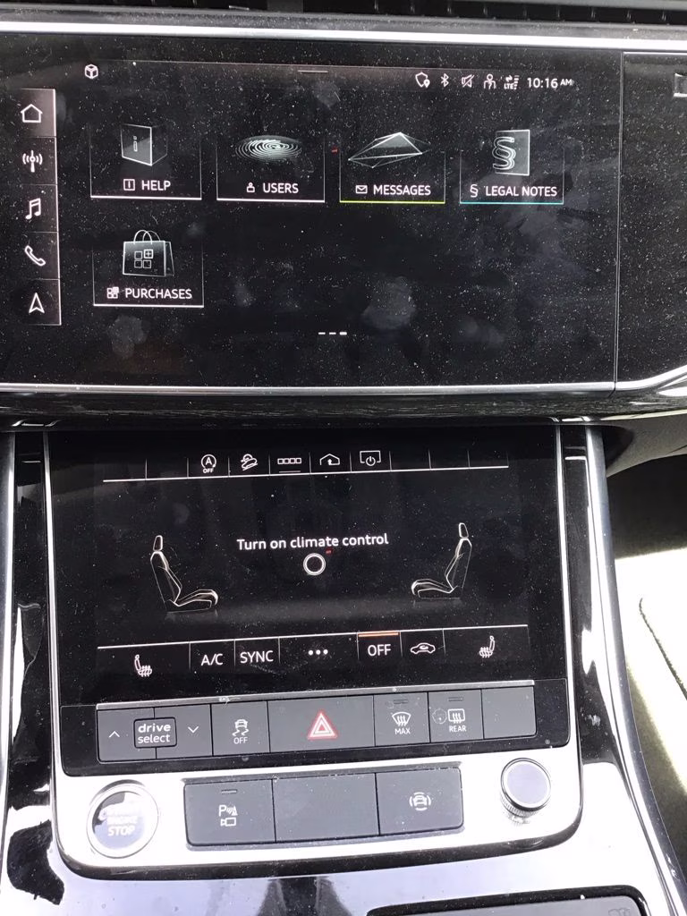2022 Black Audi Q7 55 Premium Plus AWD SUV
