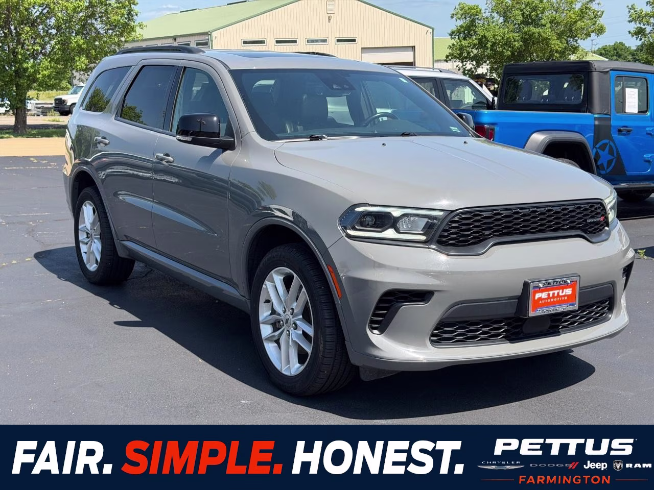 2024 Destroyer Gray Clearcoat Dodge Durango GT Plus AWD SUV
