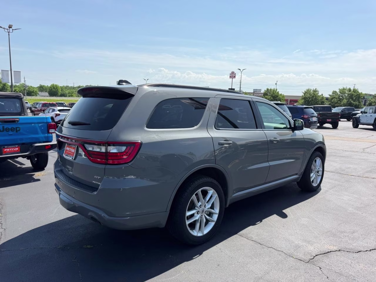 2024 Destroyer Gray Clearcoat Dodge Durango GT Plus AWD SUV