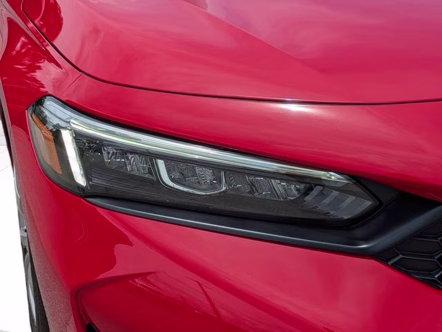 2025 Red Honda Civic LX FWD Sedan