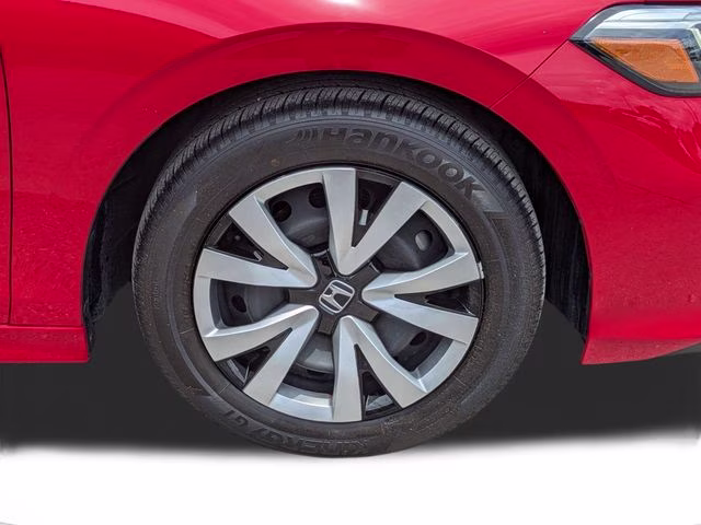 2025 Red Honda Civic LX FWD Sedan