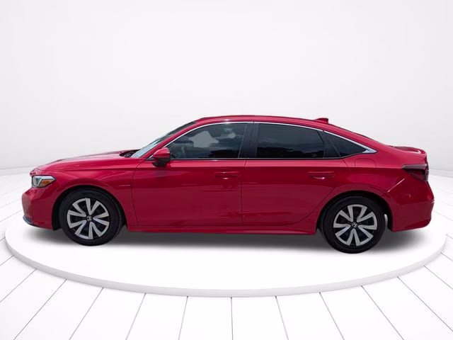 2025 Red Honda Civic LX FWD Sedan