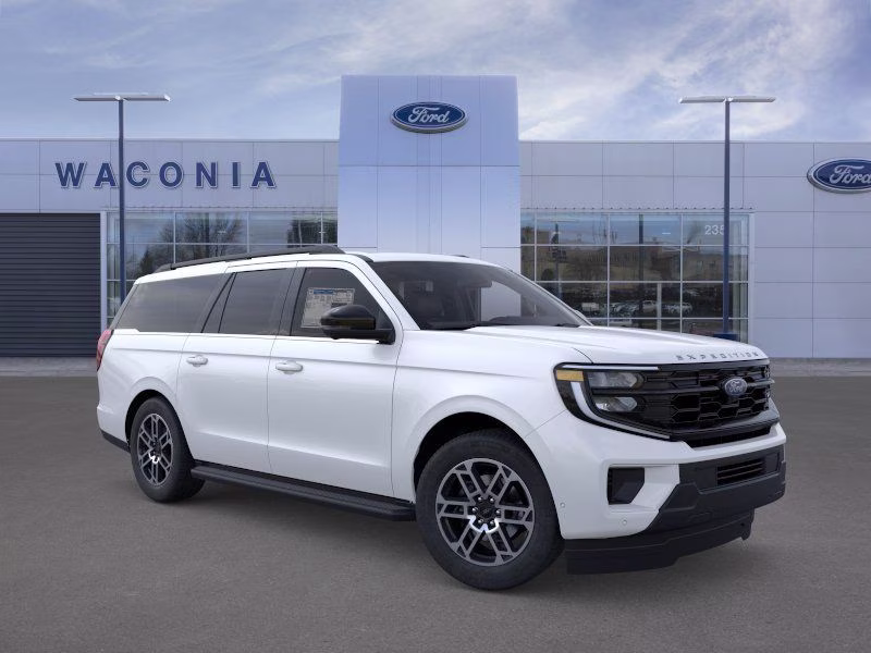 2026 Star White Metallic Tri-Coat Ford Expedition Max Active 4X4 SUV