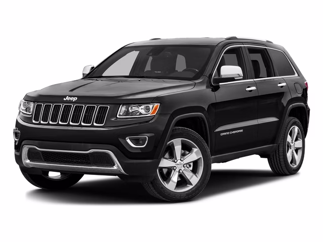 2016 Brilliant Black Crystal Pearlcoat Jeep Grand Cherokee Limited RWD SUV