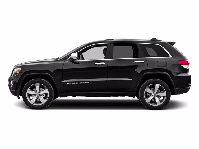 2016 Brilliant Black Crystal Pearlcoat Jeep Grand Cherokee Limited RWD SUV