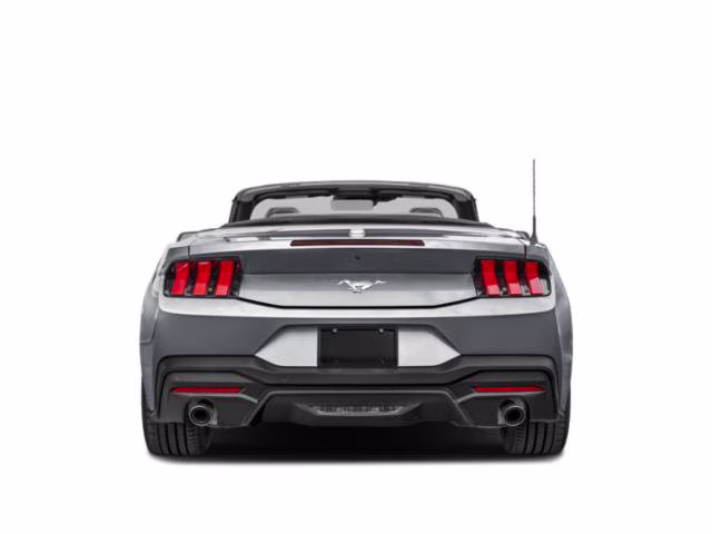 2026 Shadow Black Ford Mustang EcoBoost Premium RWD Convertible