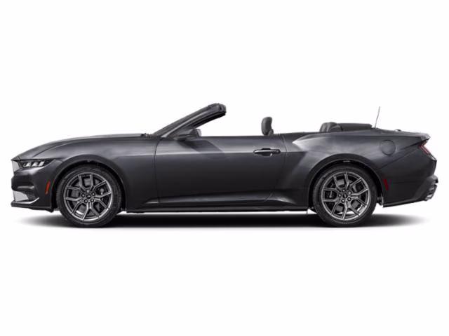 2026 Shadow Black Ford Mustang EcoBoost Premium RWD Convertible