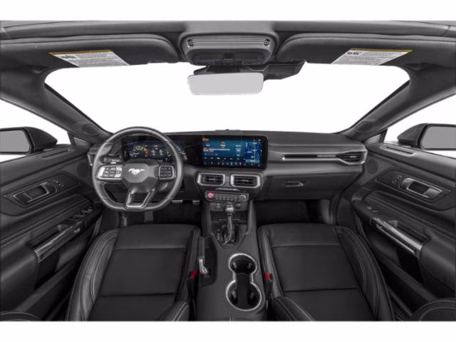 2026 Shadow Black Ford Mustang EcoBoost Premium RWD Convertible