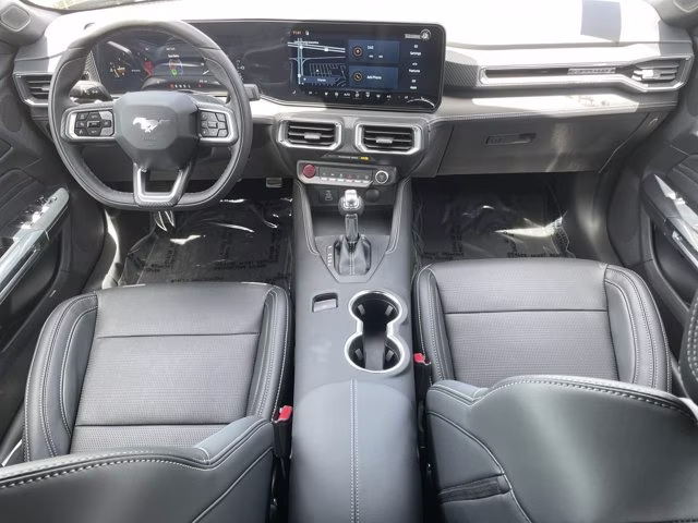 2026 Shadow Black Ford Mustang EcoBoost Premium RWD Convertible