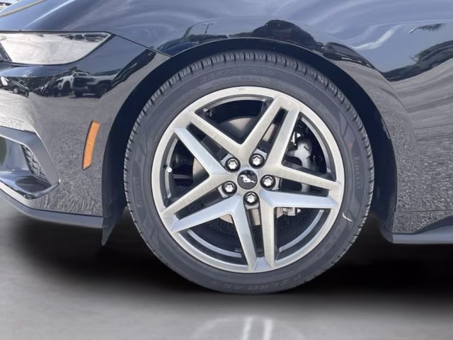 2026 Shadow Black Ford Mustang EcoBoost Premium RWD Convertible