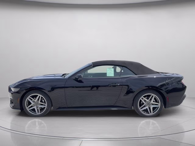 2026 Shadow Black Ford Mustang EcoBoost Premium RWD Convertible