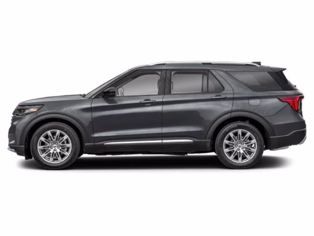 2026 Space White Metallic Ford Explorer Platinum RWD SUV